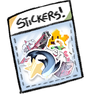 Stickers filled prize